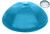 Personalized Turquoise Deluxe Satin Kippah Personalized Turquoise Deluxe Satin Kippah