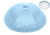 Personalized Light Blue Deluxe Satin Kippah Personalized Light Blue Deluxe Satin Kippah
