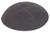 Personalized Dark Grey Suede Kippah