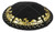 Personalized Gold Jerusalem Kippah