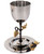 Stainless Steel Kiddush Cup - Grapes Design