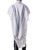Lightweight Nonslip Wool Tallit - Gray and Silver
