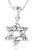 Blue Enamel Star of David with Jerusalem in Sterling Silver Blue Enamel Star of David with Jerusalem in Sterling Silver