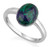 925 Sterling Silver and Eilat Stone Ring