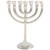 Seven Branch Menorah - Hammered Design