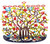 Tree of Life Hanukkah Menorah with Pomegranates & Birds Tree of Life Hanukkah Menorah with Pomegranates & Birds