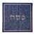 Embroidered Square Matzah Cover