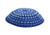 Blue Knitted Yamaka