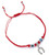Red String Kabbalah Adjustable Bracelet - Horseshoe Charm Red String Kabbalah Adjustable Bracelet - Horseshoe Charm