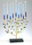Olive Tree Hand-Crafted Metal Hanukkah Menorah Olive Tree Hand-Crafted Metal Hanukkah Menorah
