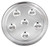 Hammered Aluminum Passover Seder Plate