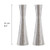 Shabbat Candlesticks - Modern Design