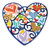 Hand Painted Heart Wall Hanging