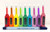 Crayons Hand Painted Ceramic Menorah Crayons Hand Painted Ceramic Menorah