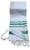 Jewish Prayer Shawl - Green and Gold Tallit