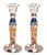 Modern Shabbat Candlesticks -Jerusalem
