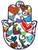 Hamsa Wall Hanging - Hand Painted Hearts