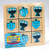 Hanukkah Wood Tic Tac Toe Game Hanukkah Wood Tic Tac Toe Game