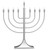 23" Large LED Electric Menorah with Flame Shaped Bulbs