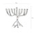 Tree of Life Hanukkah Menorah Tree of Life Hanukkah Menorah