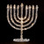 LED Twinkling Menorah Decoration