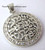 Sterling Silver Shema Yisrael Circle Necklace