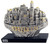 Jerusalem Panorama Sculpture in 925 Silver Electroforming