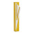 Anodized Aluminum Mezuzah Case with Modern Shin – Available in Multiple Colors