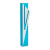 Anodized Aluminum Mezuzah Case with Modern Shin – Available in Multiple Colors