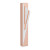 Anodized Aluminum Mezuzah Case with Modern Shin – Available in Multiple Colors
