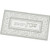 Elegant Glass Tray with Mirror and Glitter - Shabbat Design