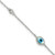 Sterling Silver Evil Eye Bracelet