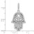 Sterling Silver Hamsa Pendant