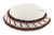 Knitted Kippah with Colorful Stripes