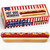 Hand-Painted Hot Dog Ceramic Menorah
