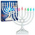 Pearl White LED Glow Menorah
