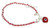 RED STRING KABBALAH BRACELET + EVIL EYE