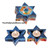 Jewish Shabbat Travel Candlesticks