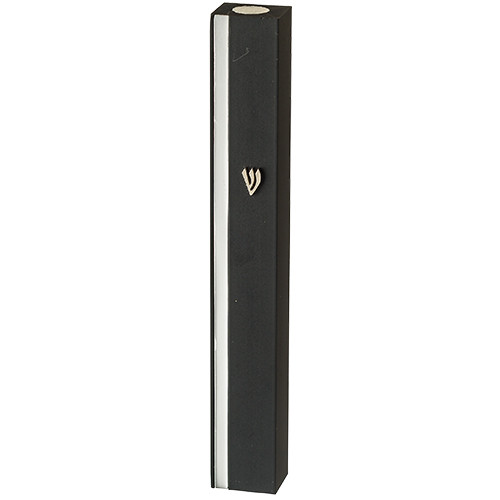 A mezuzah placed on a doorpost serves as a daily reminder of Jewish faith, identity, and values.