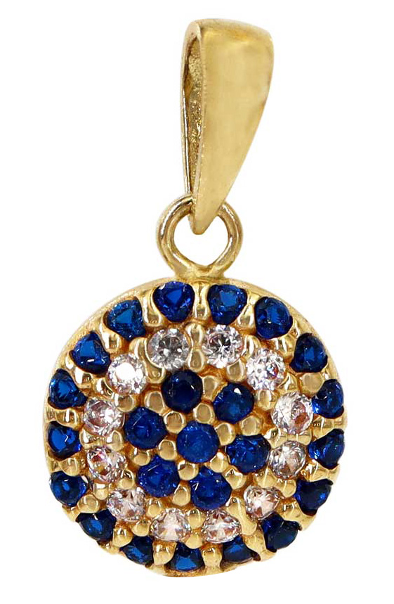 Buy 10k 14k 18k Solid Gold Evil Eye Necklace, Gold Evil Eye Pendant,  Christmas Gift, Birthday Gift, Valentines Day Gift, Dail, Dainty Necklace  Online in India - Etsy