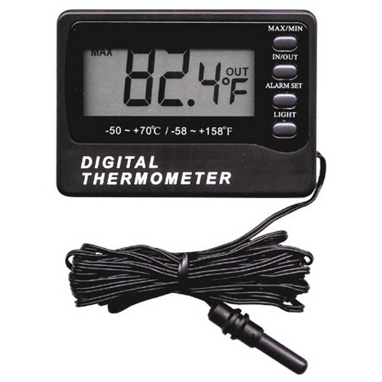 Min/Max Recording Thermometer w/ Alarms (RT8100MAT)