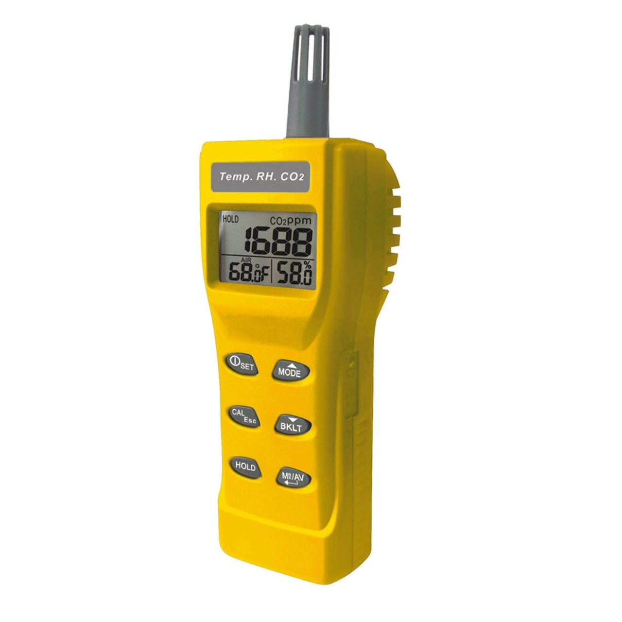 CO2 Detector Meter Measure CO2, Temperature and Humidity for