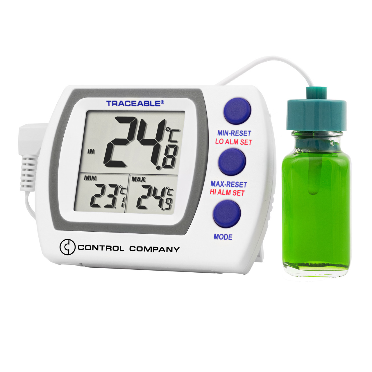 Traceable Jumbo Fridge/Freezer Digital Thermometer with Calibration; 1 –  IVF Store