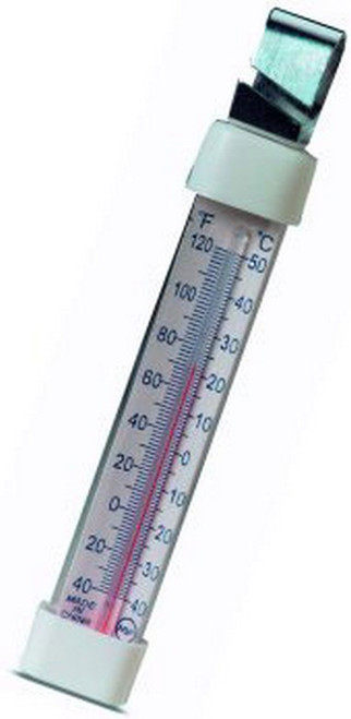 Uharbour Cooler Thermometer Commercial, Cooler Thermometer, Refrigerator  Thermometer, Walk in Cooler Thermometer, Analog Panel Mount Thermometer