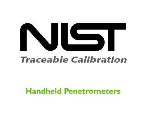 NIST Traceable Penetrometer Calibration NIST Traceable Penetrometer Calibration
