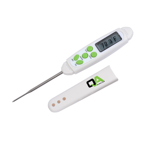 COOPER-ATKINS Mini Digital Thermometer & Hygrometer, 14/122 Deg F