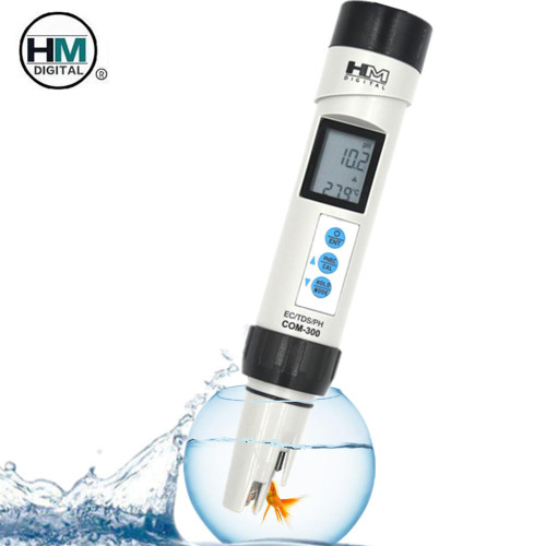 HM Digital COM-300 pH/TDS/EC/Temp Meter