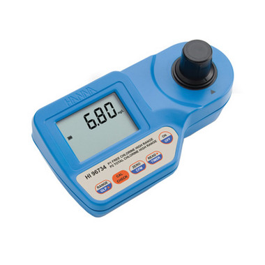 HI96734 Free & Total Chlorine Meter: Extended Range - QA Supplies