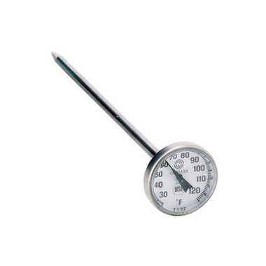 Dial Pocket Thermometer, 25 to 125 F 23NU30