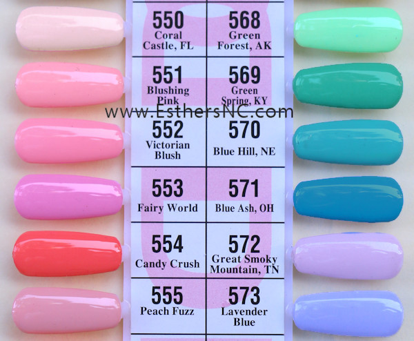 Daisy Gel Polish Coral Castle, FL #550 - Esther's Nail Center
